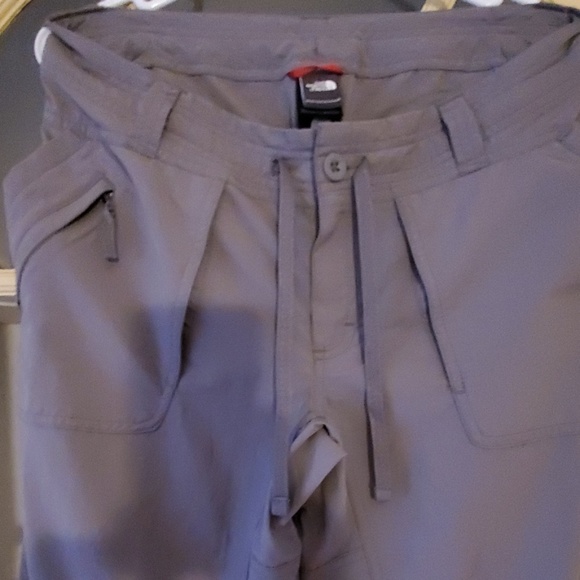 North Face Womens Gray Hiking Pants - Picture 2 of 7